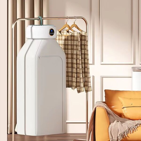 Portable Clothes Dryer, Mini Laundry Dryers with Low Noise (1 Set) - Front View by Nari Haat, Indian ethnic wear, wom...