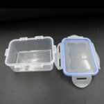 Food Grade Plastic Kitchen Storage Container Set with Air Seal Lock (3 Pc Set) - Neckline Detail by Nari Haat, Indian...