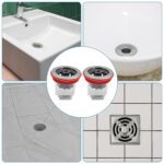 Plastic Odour Proof Floor Drain Sink Drain for Toilet Bathroom Kitchen (1 Pc) - Full Detail by Nari Haat, Indian ethn...