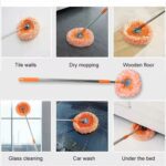 360° Rotatable Ceiling Dust Cleaning Mop  for Ceiling Floor Bathroom Kitchen Tile - Sleeve Design by Nari Haat, Indi...