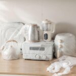 Home Thick Disposable Dust Proof Plastic Furniture Covers (1 Pc / Small) - Back View by Nari Haat, Indian ethnic wear...