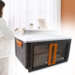 Plastic Folding Wardrobe Storage Organizer (1 Layer / 1 Pc) - Neckline Detail by Nari Haat, Indian ethnic wear, women...