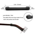 Eyeglass Anti Slip Ear Grip Soft Silicone Glasses Ear (1 Pair / Color May be Vary) - Neckline Detail by Nari Haat, In...