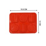 6 Cavity Silicone Mold Tray: Perfect for Chocolates, Cakes & More! - Full Detail by Nari Haat, Indian ethnic wear, wo...