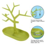 Jewellery Organizer Stand, Creative Little Bird Earrings Necklace Ring Pendant - Back View by Nari Haat, Indian ethni...