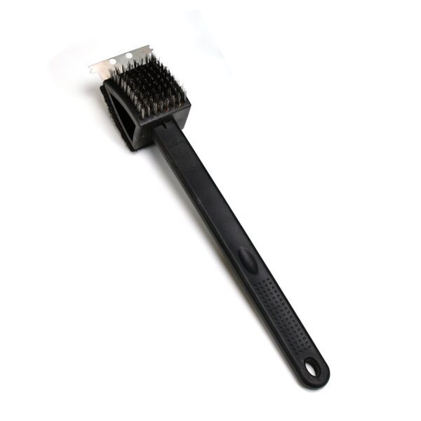 Black Two-Sided Cleaning Brush for Garage