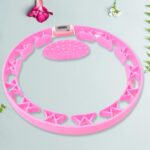 Smart Fitness Hula Hoops with Ball and Intelligent Counter (1 Pc / Loose) - Neckline Detail by Nari Haat, Indian ethn...