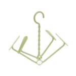 Hanging Shoe Rack Rotating Four Hooks Portable Drying Shoe Rack - Back View by Nari Haat, Indian ethnic wear, women c...