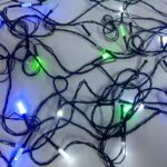 Multi-Color Festival LED String Light – Indoor & Outdoor Decor (3Mtr) - Back View by Nari Haat, Indian ethnic wear,...