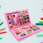 Art Set Kids Art Supplies Coloring Case Kit Painting & Drawing Sets (86 Pcs Set) - Neckline Detail by Nari Haat, Indi...