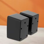 RGB Desktop Speakers, Plug, and Play USB Powered Speaker (2 Pc Set) - Back View by Nari Haat, Indian ethnic wear, wom...