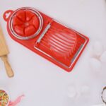 2 In 1 Egg Slicer, Egg Cutter For Hard Boiled Eggs (1 Pc) - Neckline Detail by Nari Haat, Indian ethnic wear, women c...