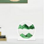 3D Moving Sand Art Picture Decor (1 Pc / Multicolor) - Neckline Detail by Nari Haat, Indian ethnic wear, women clothi...