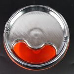 Plastic Car Ashtray Holder Cup with Lid (1 Pc) - Neckline Detail by Nari Haat, Indian ethnic wear, women clothing, de...