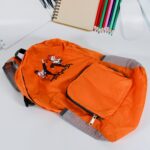 Lightweight Water-Resistant Hiking Backpack for Travel & Camping (Unisex) - Fabric Detail by Nari Haat, Indian ethnic...