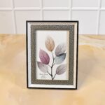 Modern Plastic Picture Frame Photo Holder (1 Pc / Mix Color & Design / 15×12 Cm) - Neckline Detail by Nari Haat, Ind...