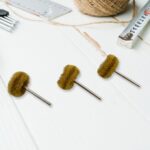 Abrasive Buffing Polishing Wheel Set (3 Pcs) - Back View by Nari Haat, Indian ethnic wear, women clothing, designer suit