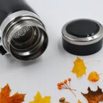 Double Stainless Steel Wall Flask Vacuum Insulated Water Bottle - Sleeve Design by Nari Haat, Indian ethnic wear, wom...