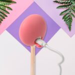 Face SPA Massage Hammer, Beauty Care Vibrating Facial Massage Tools (1 Pc) - Neckline Detail by Nari Haat, Indian eth...