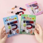 Teaching Aids Magnetic Science Kit Funny Kids DIY Science Kits Educational - Back View by Nari Haat, Indian ethnic we...