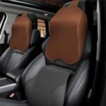 Say Goodbye to Neck Pain: Memory Foam Car Neck Pillow for Drivers (1 Pc, Mix Color) - Back View by Nari Haat, Indian ...