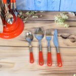 Luxury Cutlery Set for Dining Table Stainless Steel 26-Piece Set With Stand (1 Set - Neckline Detail by Nari Haat, In...