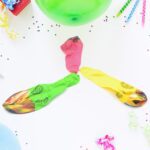 Big Size Balloons Kinds of Rainbow Party Latex Balloons (3 Pcs Set - Sleeve Design by Nari Haat, Indian ethnic wear, ...