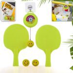 Portable Indoor Hanging Table Tennis with Three Ball, Table Tennis Self Training Set - Front View by Nari Haat, India...
