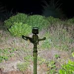 LED Battery Operated Keychain Flashlight with Folding Bracket (1 Pc) - Closeup Embroidery by Nari Haat, Indian ethni...