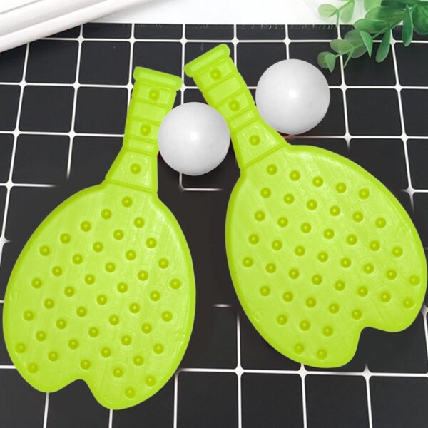 Table Tennis Racquet with Ball Perfect Kids Toy and Game Accessories - Front View by Nari Haat, Indian ethnic wear, w...