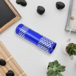 Portable Mini Torch – 9 LED Pocket Flashlight, Battery Operated (Mix Color) - Sleeve Design by Nari Haat, Indian et...