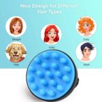 Hair Scalp Massager Shampoo Brush Comb (1 Pc), Hair accessories - Neckline Detail by Nari Haat, Indian ethnic wear, w...