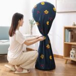 Decorative Dustproof Waterproof Table Fan Cover Mix Size Design - Back View by Nari Haat, Indian ethnic wear, women c...