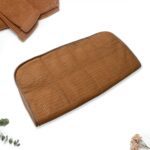 Square Shaped Bamboo Charcoal Filled Car Auto Seat Cushion Mat Cover - Neckline Detail by Nari Haat, Indian ethnic we...