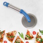Multi Purpose Use Curly Pizza Cutter / Pastry Cutter / Sandwiches Cutter (1 Pc) - Back View by Nari Haat, Indian ethn...