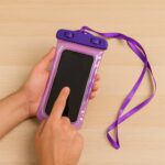 Pouch Cover Mobile Water Protector (1 Pc / Mix Color / Mix Design) - Fabric Detail by Nari Haat, Indian ethnic wear, ...