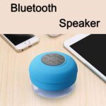 Mini Waterproof Hands-Free Bluetooth Speaker with MIC Suction Cup (1 Pc) - Fabric Detail by Nari Haat, Indian ethnic ...