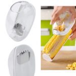 Magic Plastic with Steel Blades Corn Remover Kernel Stripper (1 Pc) - Sleeve Design by Nari Haat, Indian ethnic wear,...