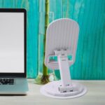 Mobile Stand Foldable & 360° Rotatable Mobile Stand (1 Pc) - Back View by Nari Haat, Indian ethnic wear, women cloth...