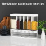 Wall-Mounted Cereals Dispenser Press Grain Storage Tank - Closeup Embroidery by Nari Haat, Indian ethnic wear, women ...