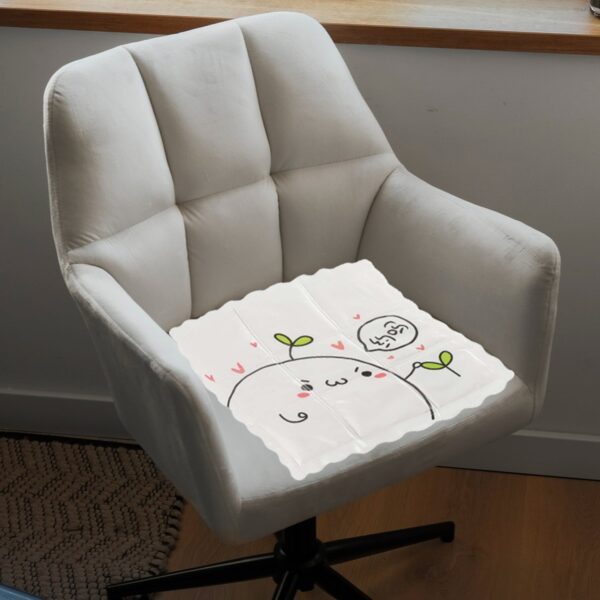 Ice Pad Cartoon Cute Summer Gel Cooling Office Cushion (35×35 CM / 1 Pc) - Front View by Nari Haat, Indian ethnic we...