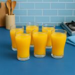 Apex Vista Unbreakable Pitcher Glass Set – 350 ML (Approx) | 6-Piece - Neckline Detail by Nari Haat, Indian ethnic ...