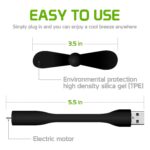 Mini USB Port Fan | Portable Mini USB Fan (1 Pc) - Neckline Detail by Nari Haat, Indian ethnic wear, women clothing, ...