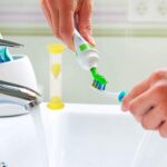 Plastic Hourglass Sand Timer Set – 3-Min Sand Clock for Kitchen, Office & Kids (5 Pc) - Fabric Detail by Nari Haat,...