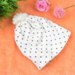 Big Soft Winter Cap, Woolen Inside Fur Beanie Cap (1 Pc / Mix Design & Color) - Neckline Detail by Nari Haat, Indian ...