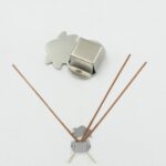 Stainless Steel Agarbatti Stand (12 Pack): Self-Adhesive, Wall Mounted - Neckline Detail by Nari Haat, Indian ethnic ...