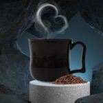 Premium Plastic Coffee / Tea Cups / Mug with Handle (1 Pc / With Color Box / Black) - Neckline Detail by Nari Haat, I...