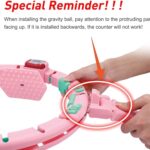 Smart Hula Hoops with Spinning Ball and Intelligent Counter (1 Pc) - Closeup Embroidery by Nari Haat, Indian ethnic w...