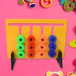 Montessori Slide Puzzles Toys for Kids (36 Challenges / 1 Set) - Neckline Detail by Nari Haat, Indian ethnic wear, wo...