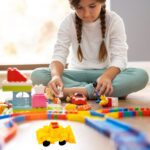 Engineering Construction Vehicle Toy Set for Kids (6 Pcs Set) - Back View by Nari Haat, Indian ethnic wear, women clo...